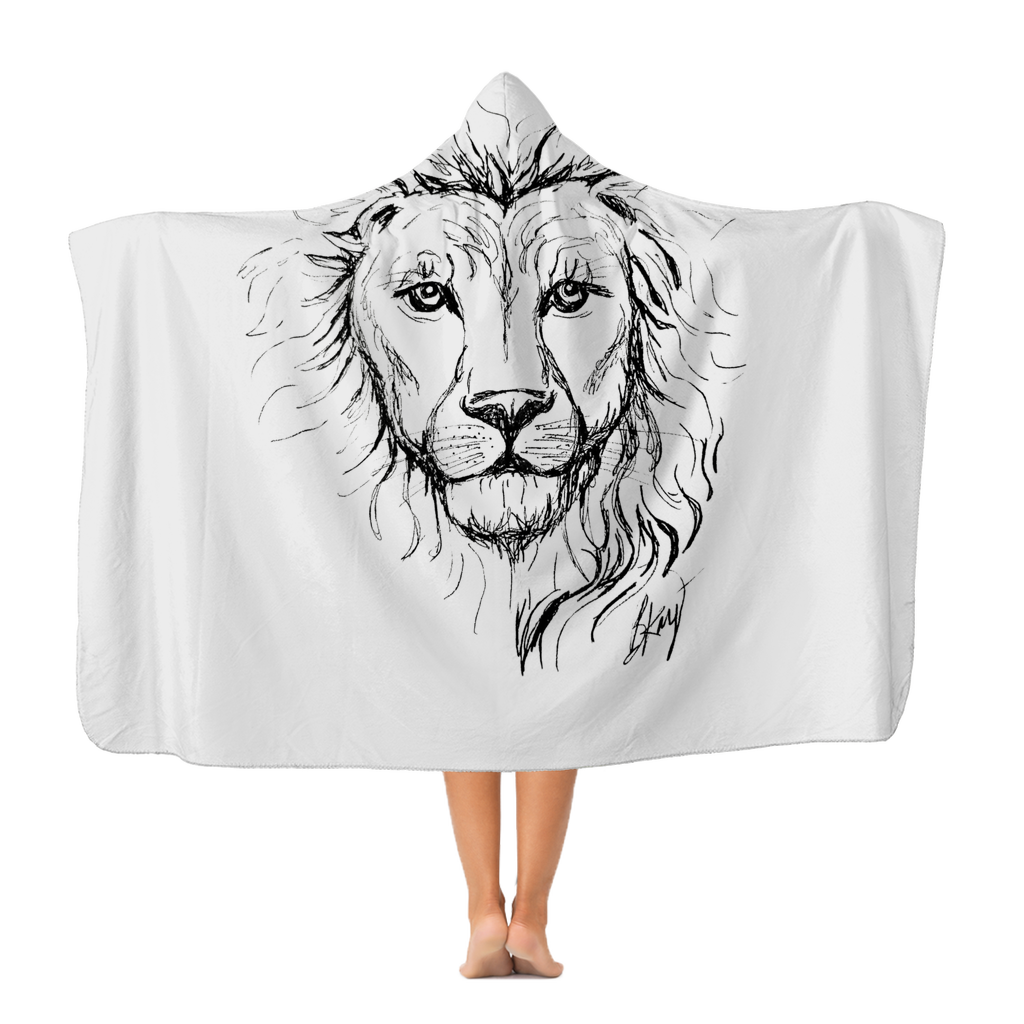 LION Premium Adult Hooded Blanket