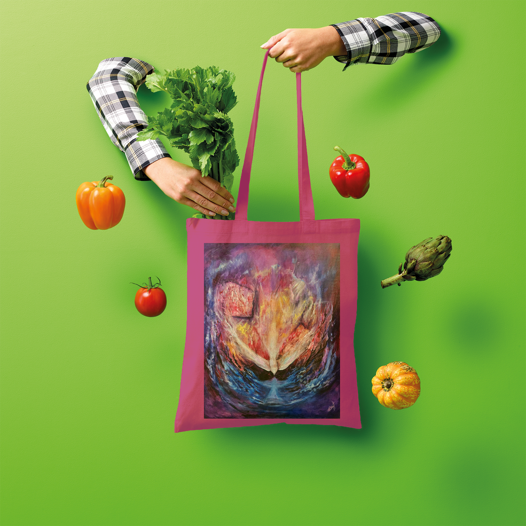 BURNING BUSH Shopper Tote Bag