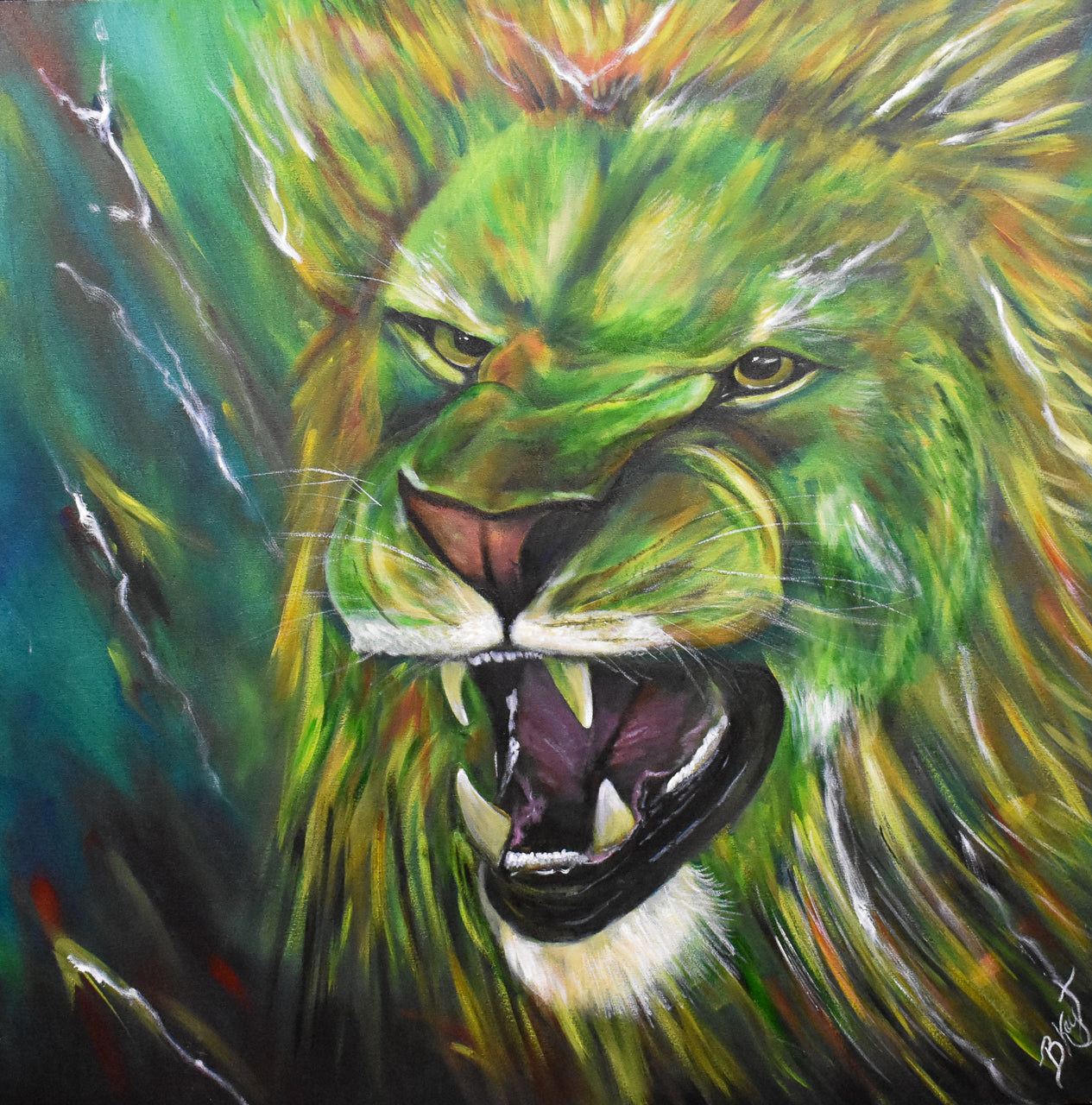 GREEN LION