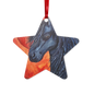 Black Horse Metal Hanging Ornament