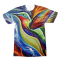 Humming Bird Premium Sublimation Adult T-Shirt