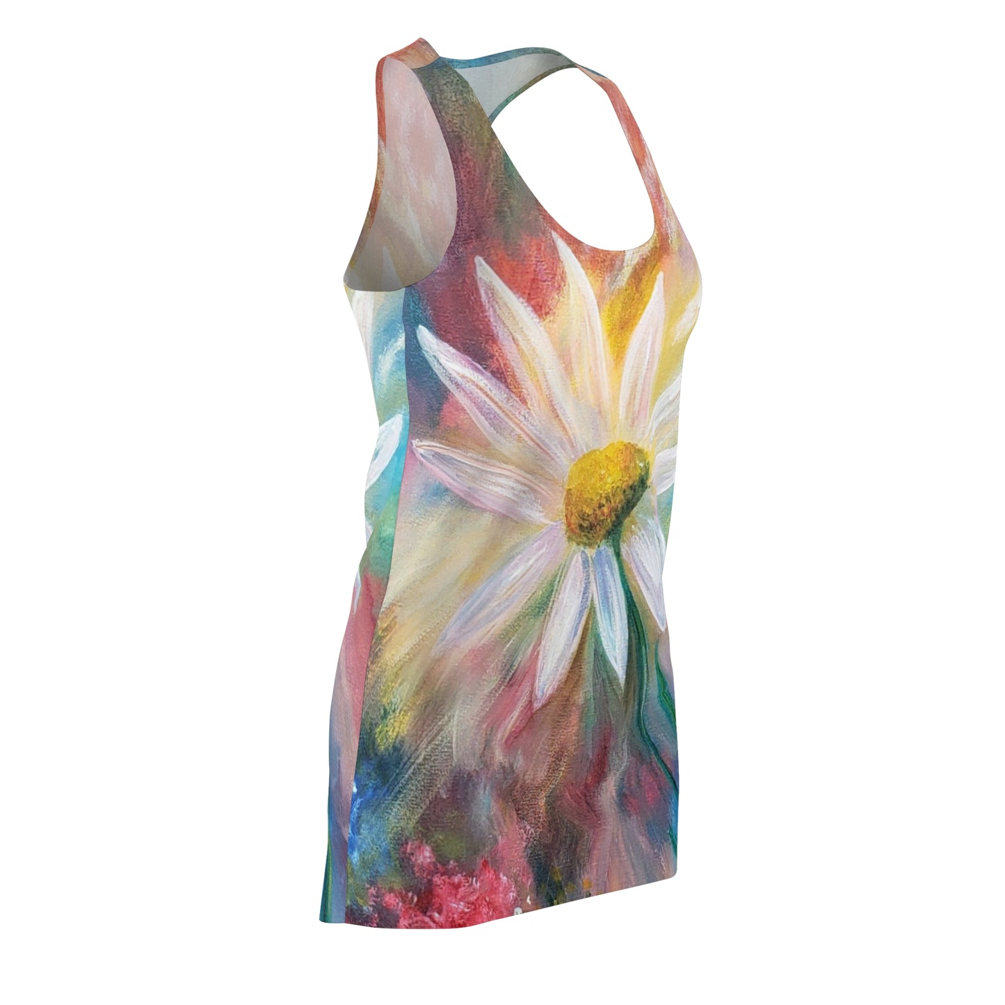 Women's Cut & Sew Racerback Dress (AOP)