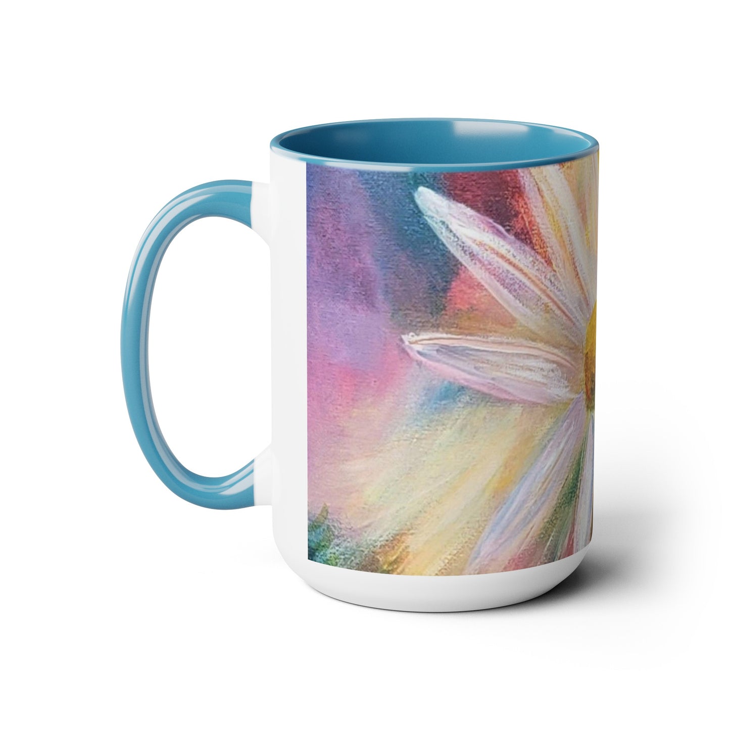 Two-Tone Coffee Mugs, 15oz