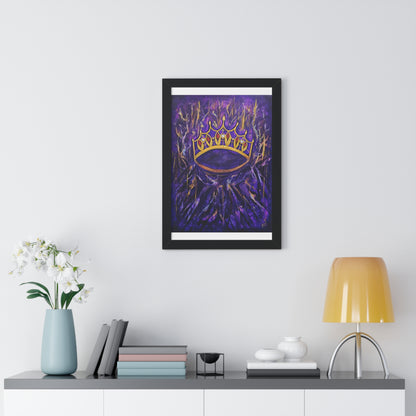 Framed Vertical Poster