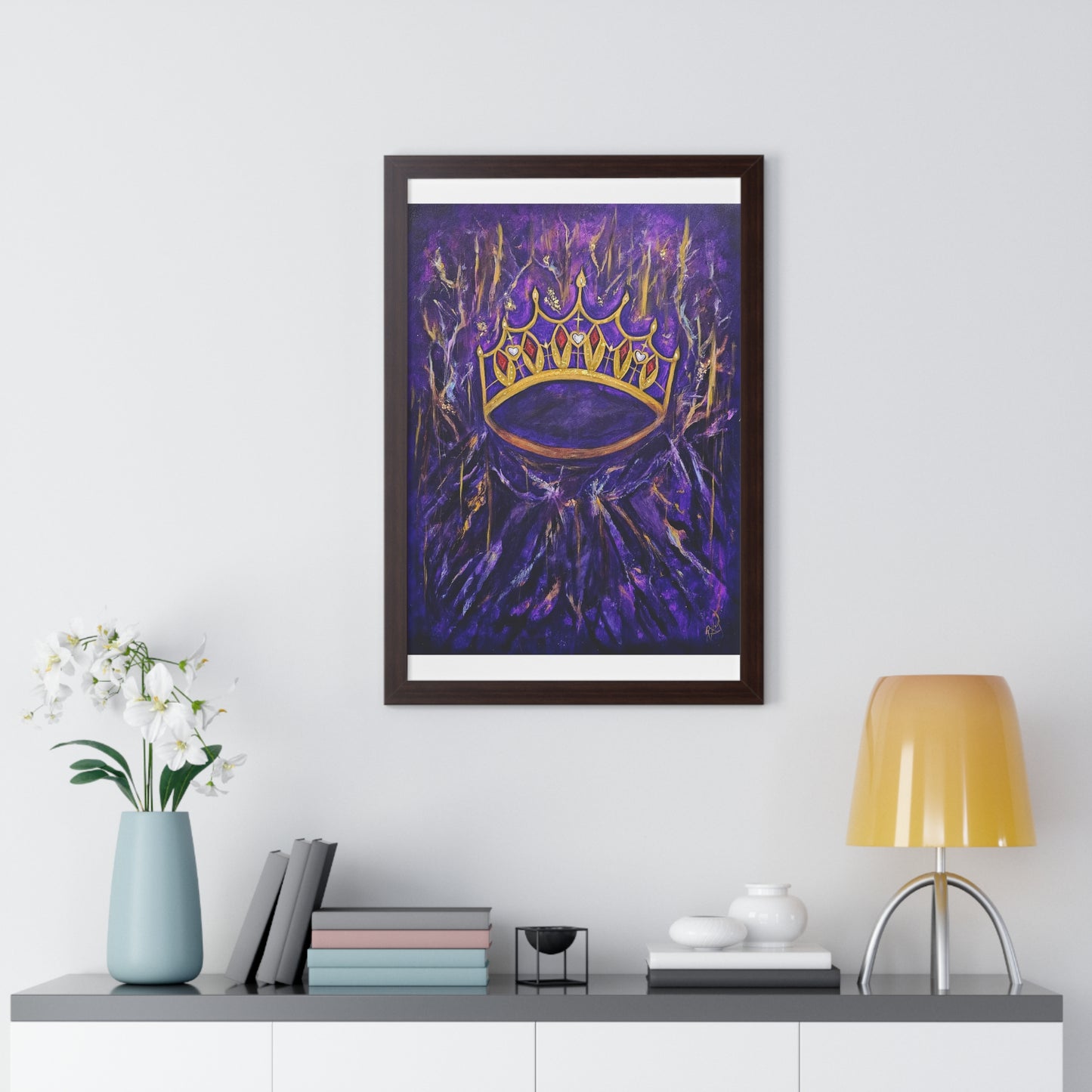 Framed Vertical Poster