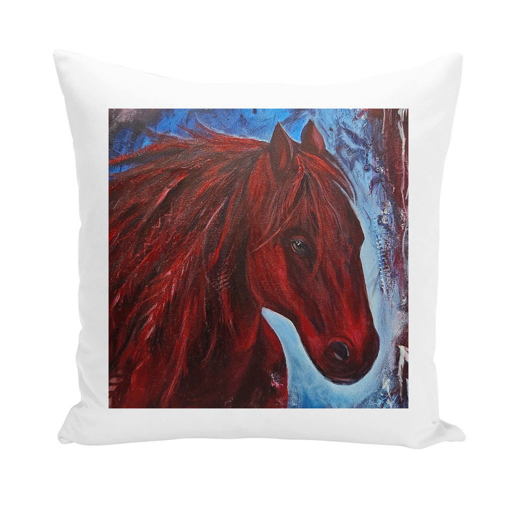 War Horse Throw Pillows