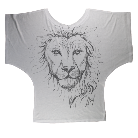 LION Sublimation Batwing Top