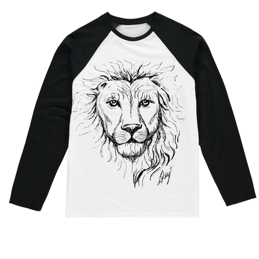 LION Sublimation Baseball Long Sleeve T-Shirt