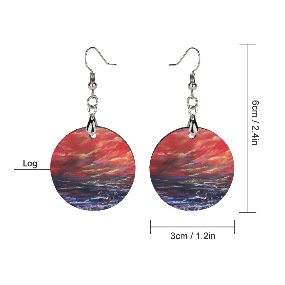 Fire in the Sky Earings