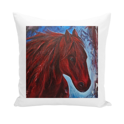 War Horse Throw Pillows