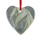 Pale Horse Glass Hanging Ornament
