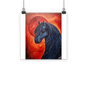 Black Horse Classic Poster