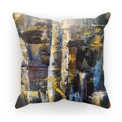 Abstract Cross Sublimation Cushion Cover