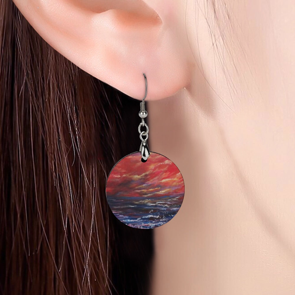 Fire in the Sky Earings