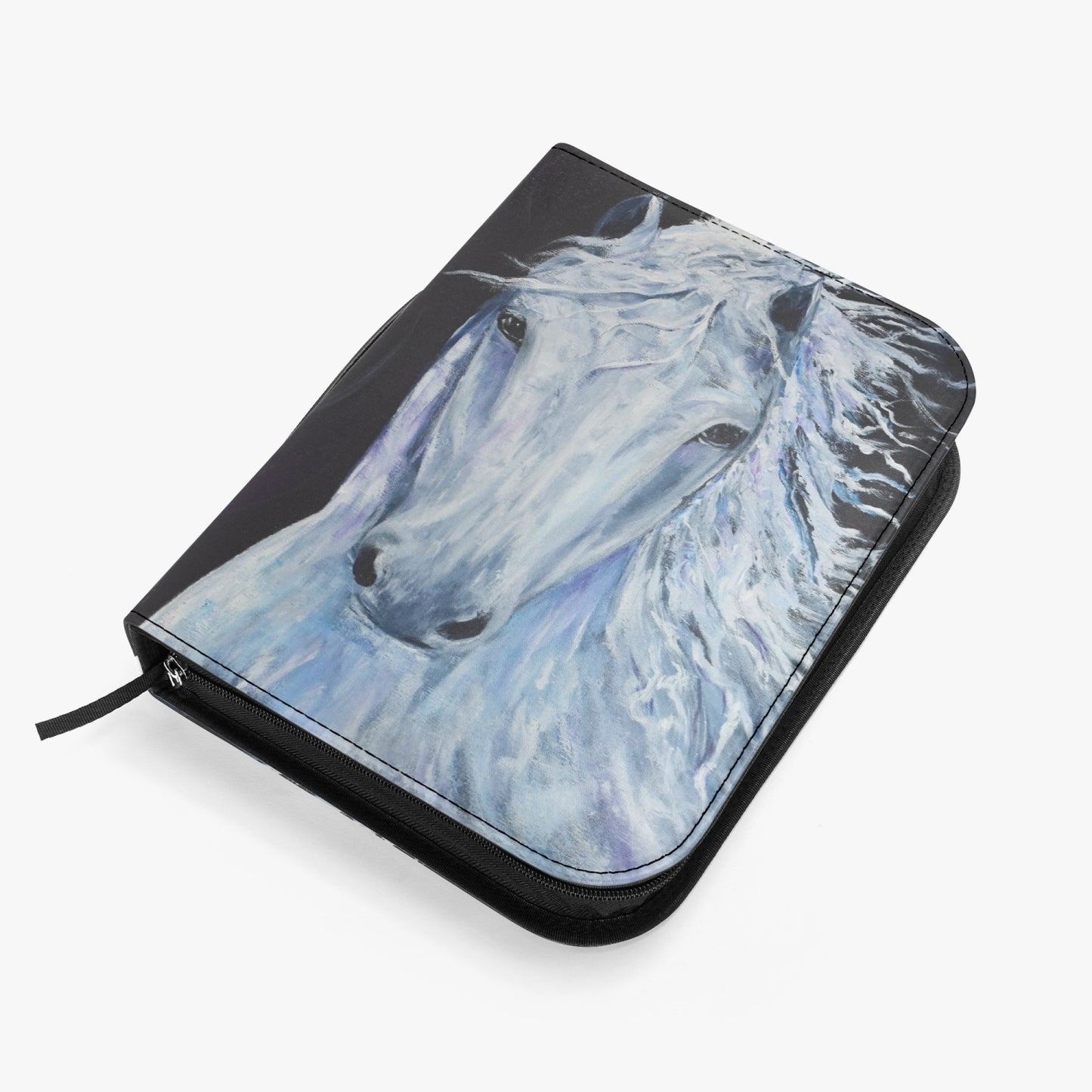 White Horse. Bible Cover