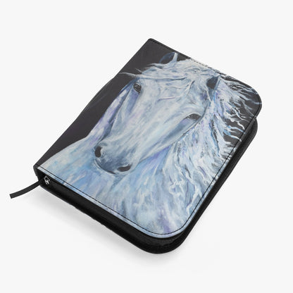 White Horse. Bible Cover