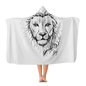 LION Premium Adult Hooded Blanket