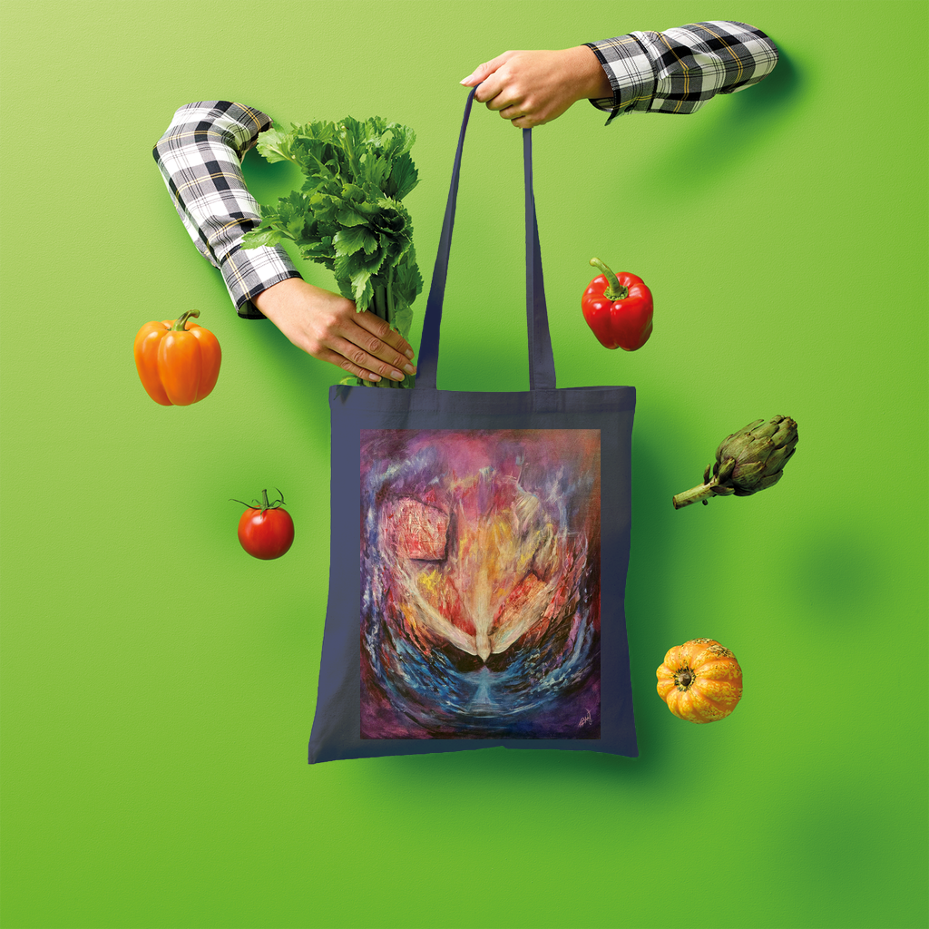 BURNING BUSH Shopper Tote Bag