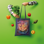 BURNING BUSH Shopper Tote Bag