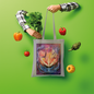 BURNING BUSH Shopper Tote Bag