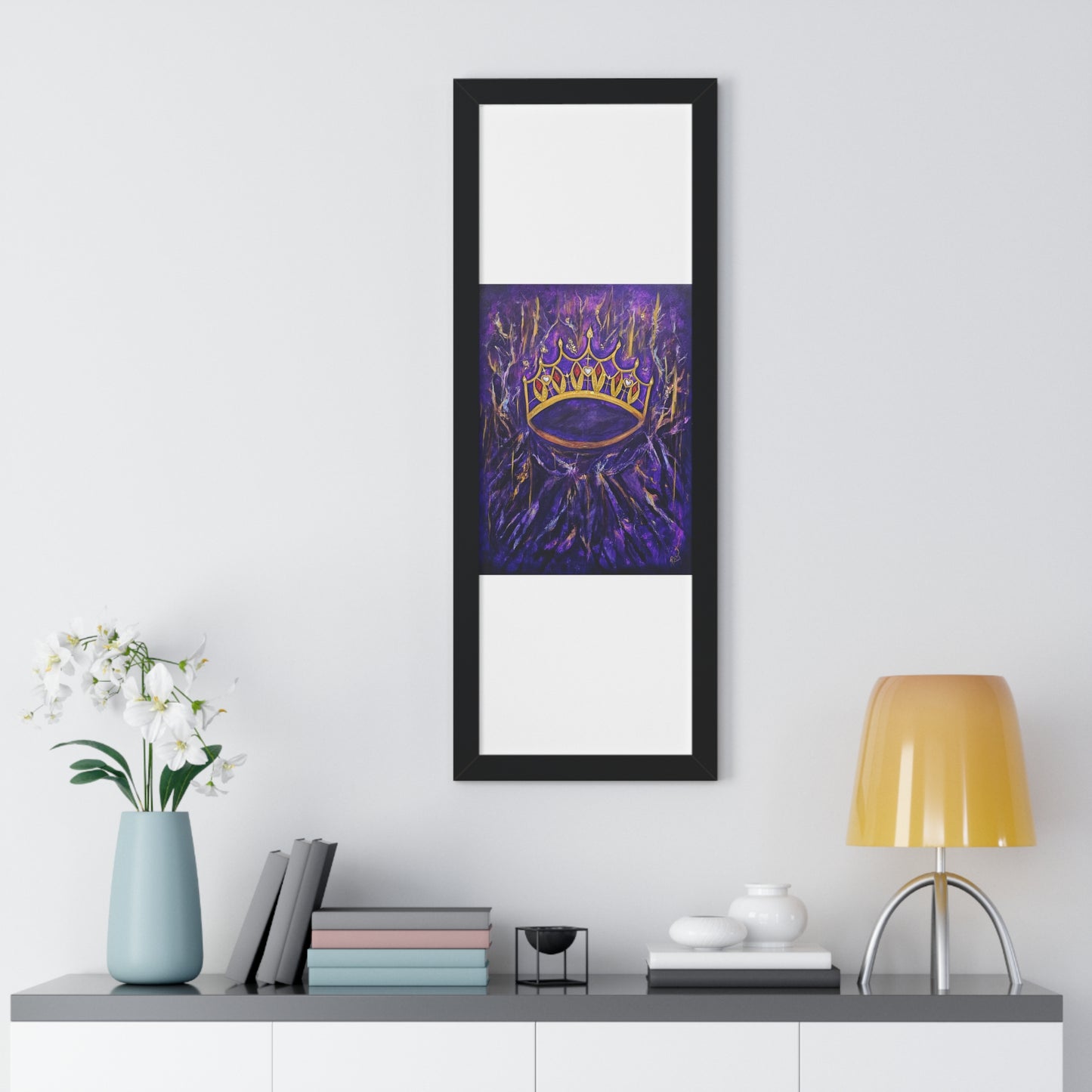 Framed Vertical Poster