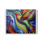 Humming Bird Premium Stretched Canvas