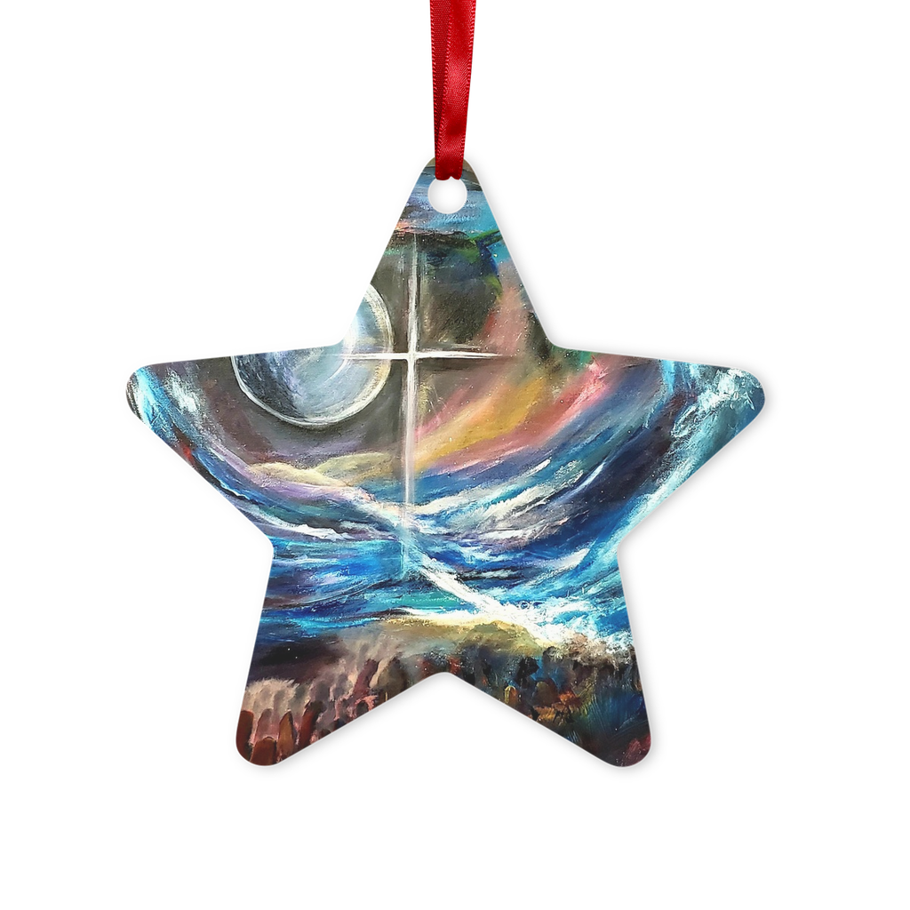 Heaven Bound Metal Hanging Ornament