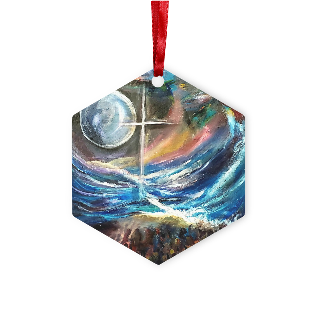 Heaven Bound Metal Hanging Ornament