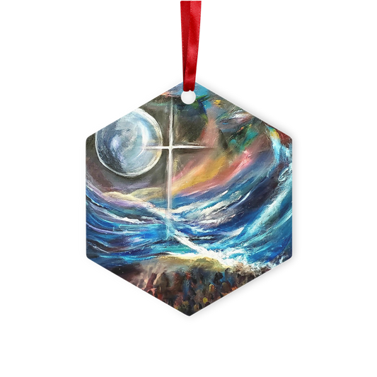 Heaven Bound Metal Hanging Ornament