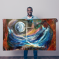 Heaven Bound Sublimation Flag