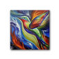 Humming Bird Premium Stretched Canvas