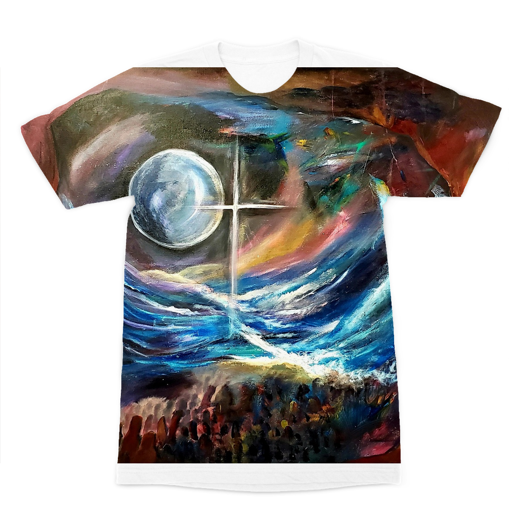 Heaven Bound Premium Sublimation Adult T-Shirt