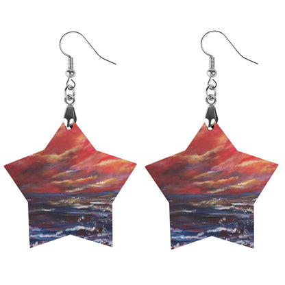 Fire in the Sky earrings