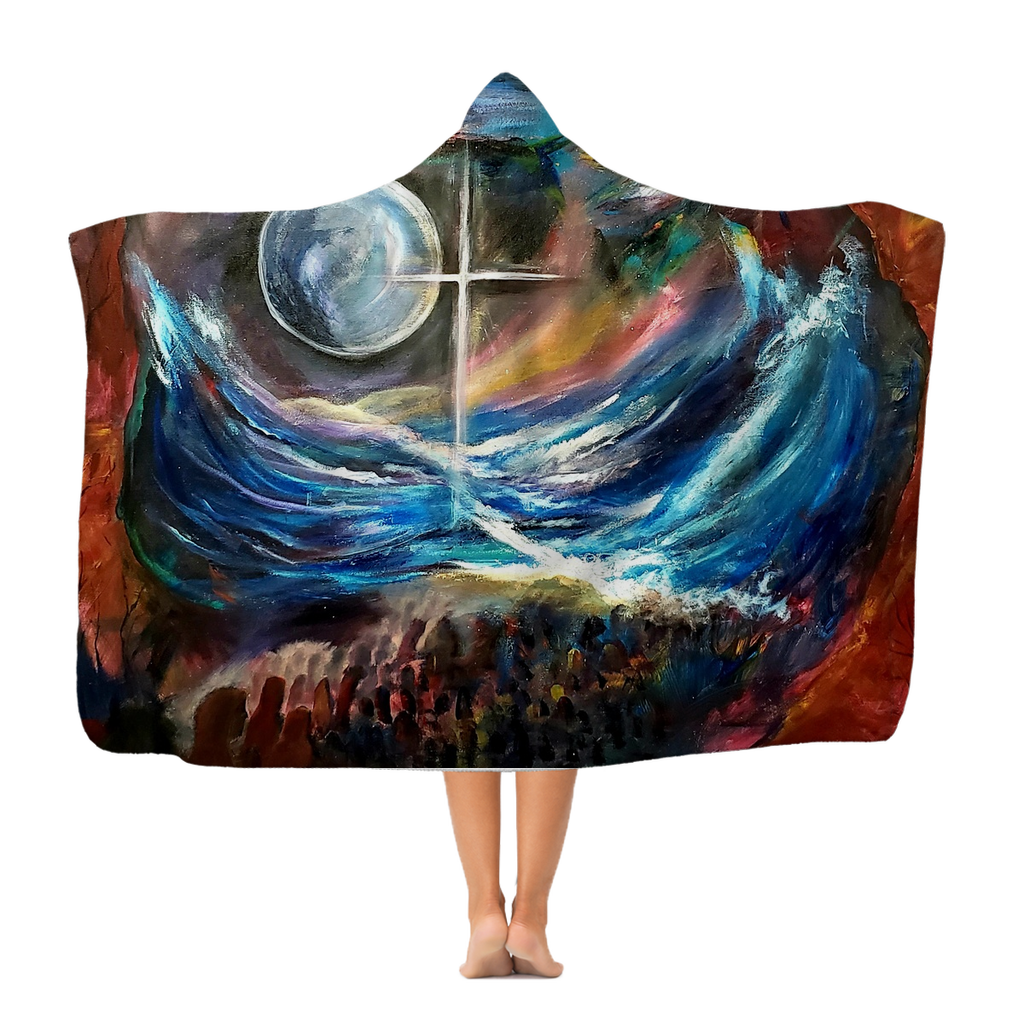 Heaven Bound Premium Adult Hooded Blanket