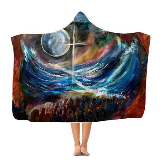 Heaven Bound Premium Adult Hooded Blanket