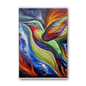 Humming Bird Premium Stretched Canvas
