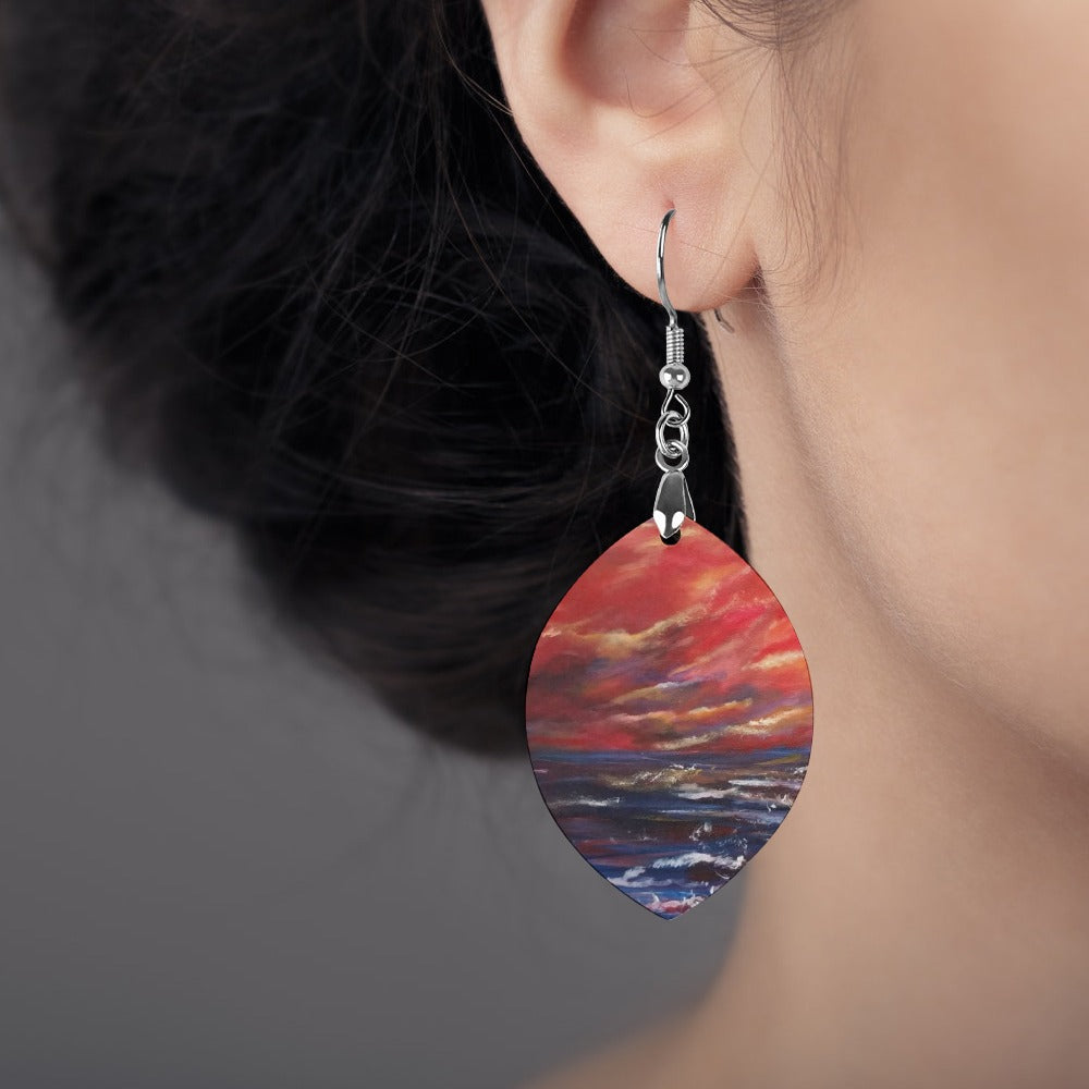 Fire in the Sky Earings