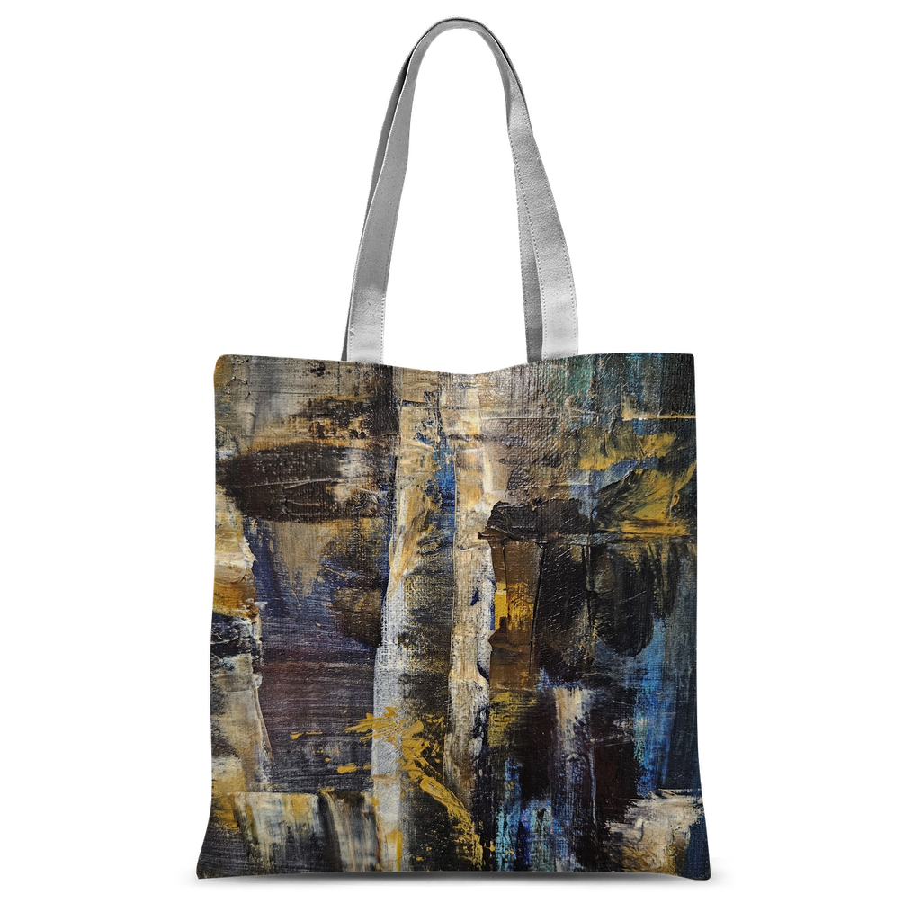 Abstract Cross Classic Sublimation Tote Bag