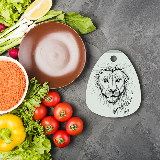 LION Sublimation Glass Cutting Board